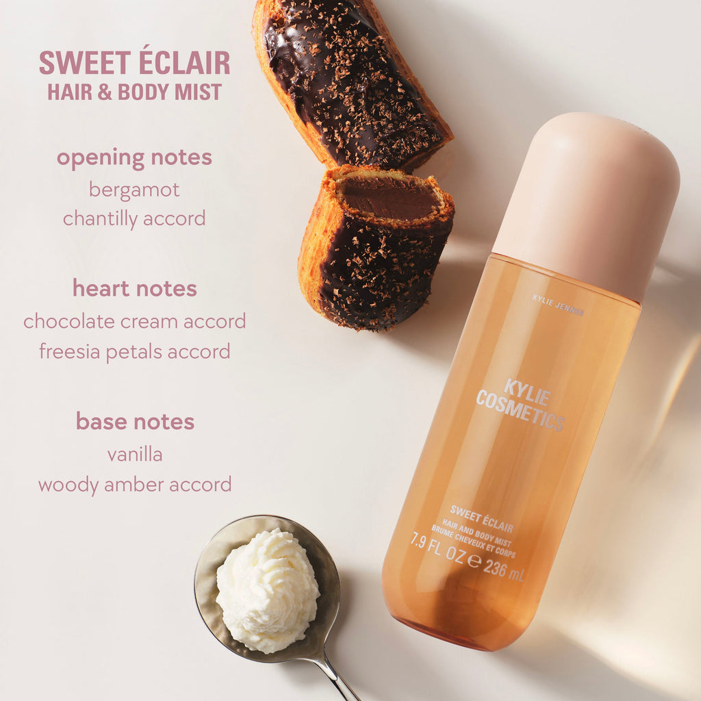 Sweet Éclair Hair Body Mist Fragrance Kylie Cosmetics by