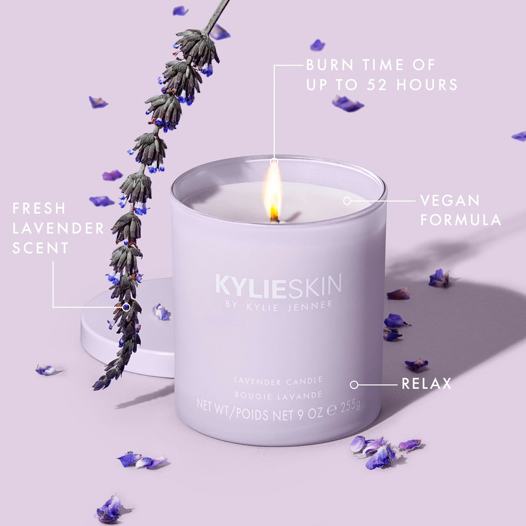 Lavender Candle  Kylie Skin by Kylie Jenner – Kylie Cosmetics