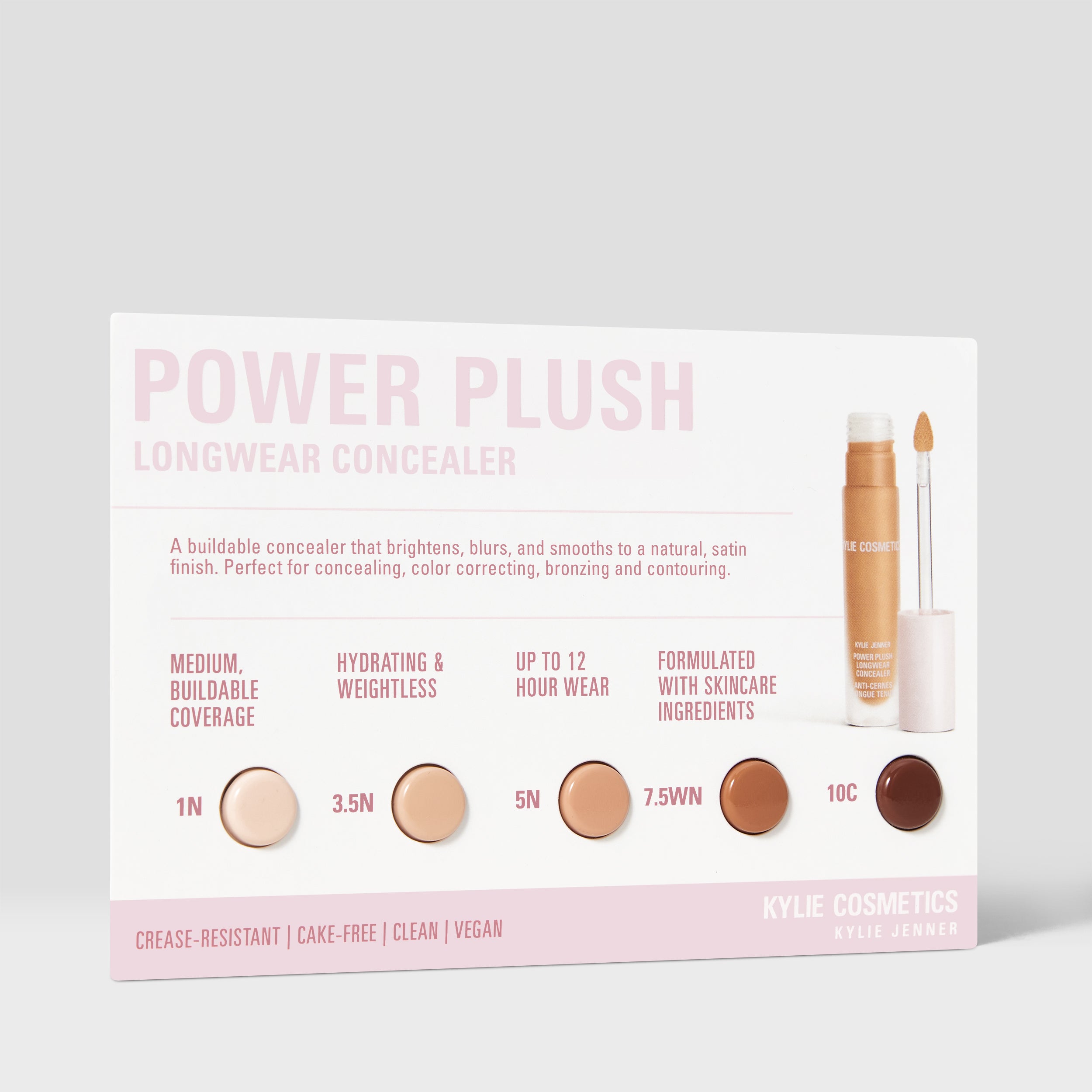 Power Plush Longwear Concealer Sample – Kylie Cosmetics Power Plush Longwear Concealer Sample – Kylie Cosmetics