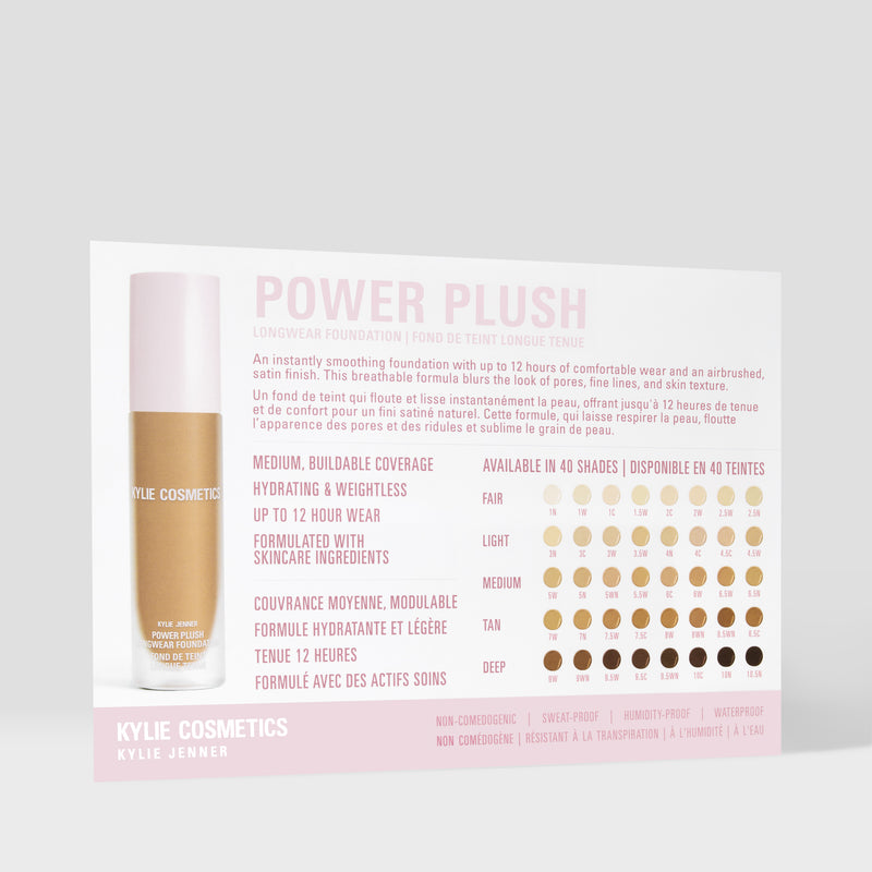 Power Plush Longwear Foundation Sample – Kylie Cosmetics