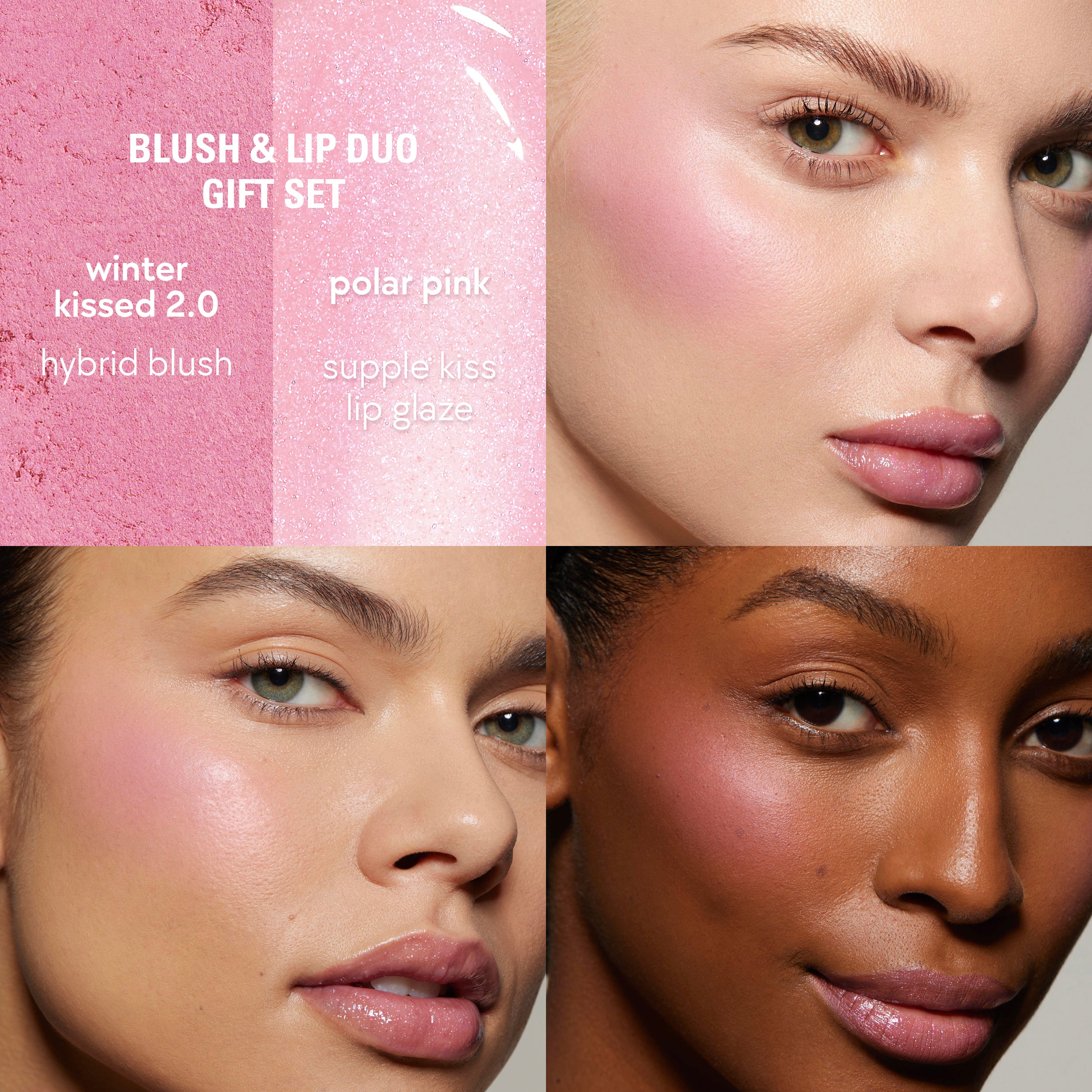 Hybrid Blush & Supple Kiss Duo Gift Set | Kylie Cosmetics by Kylie