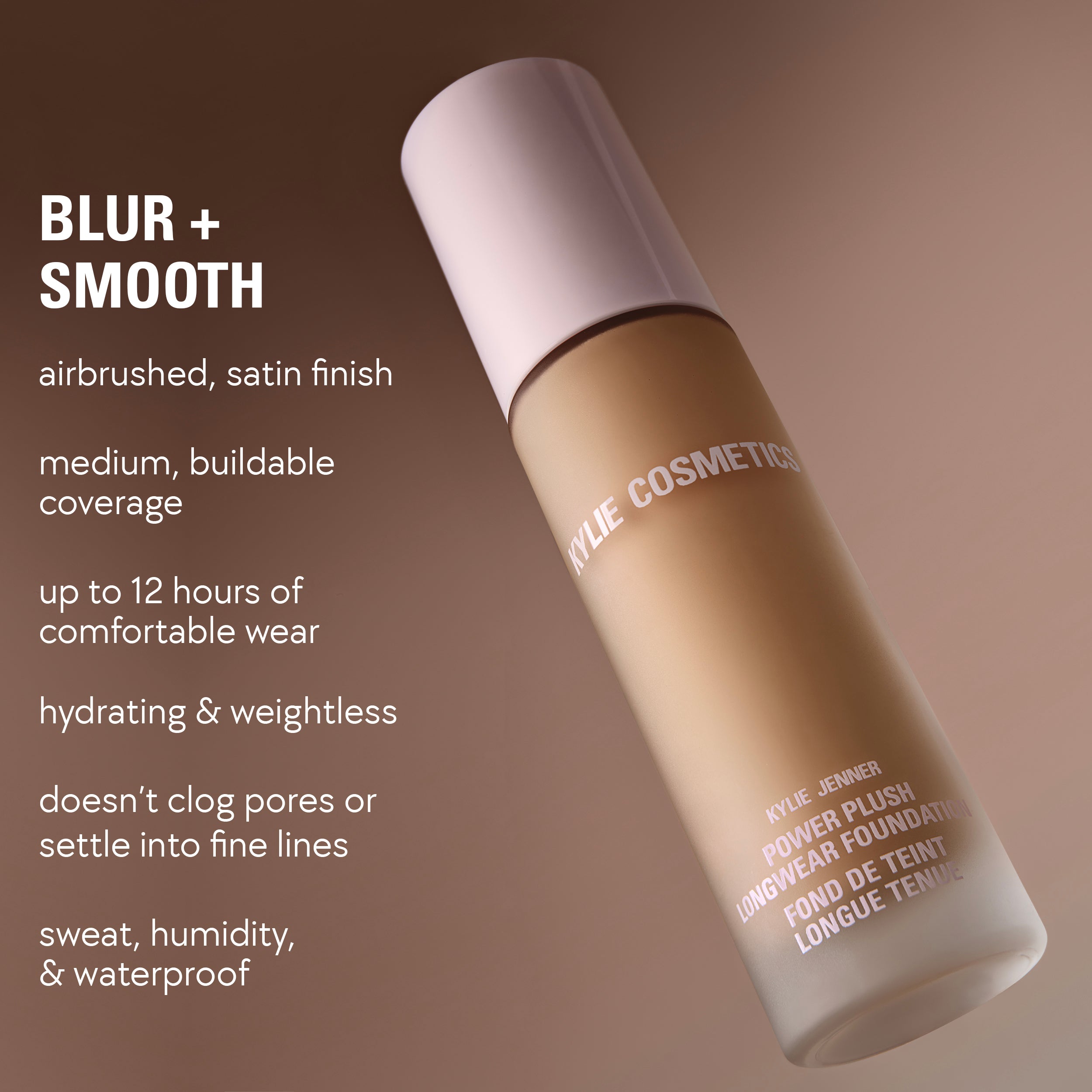 Power Plush Longwear Foundation | Kylie Cosmetics by Kylie Jenner