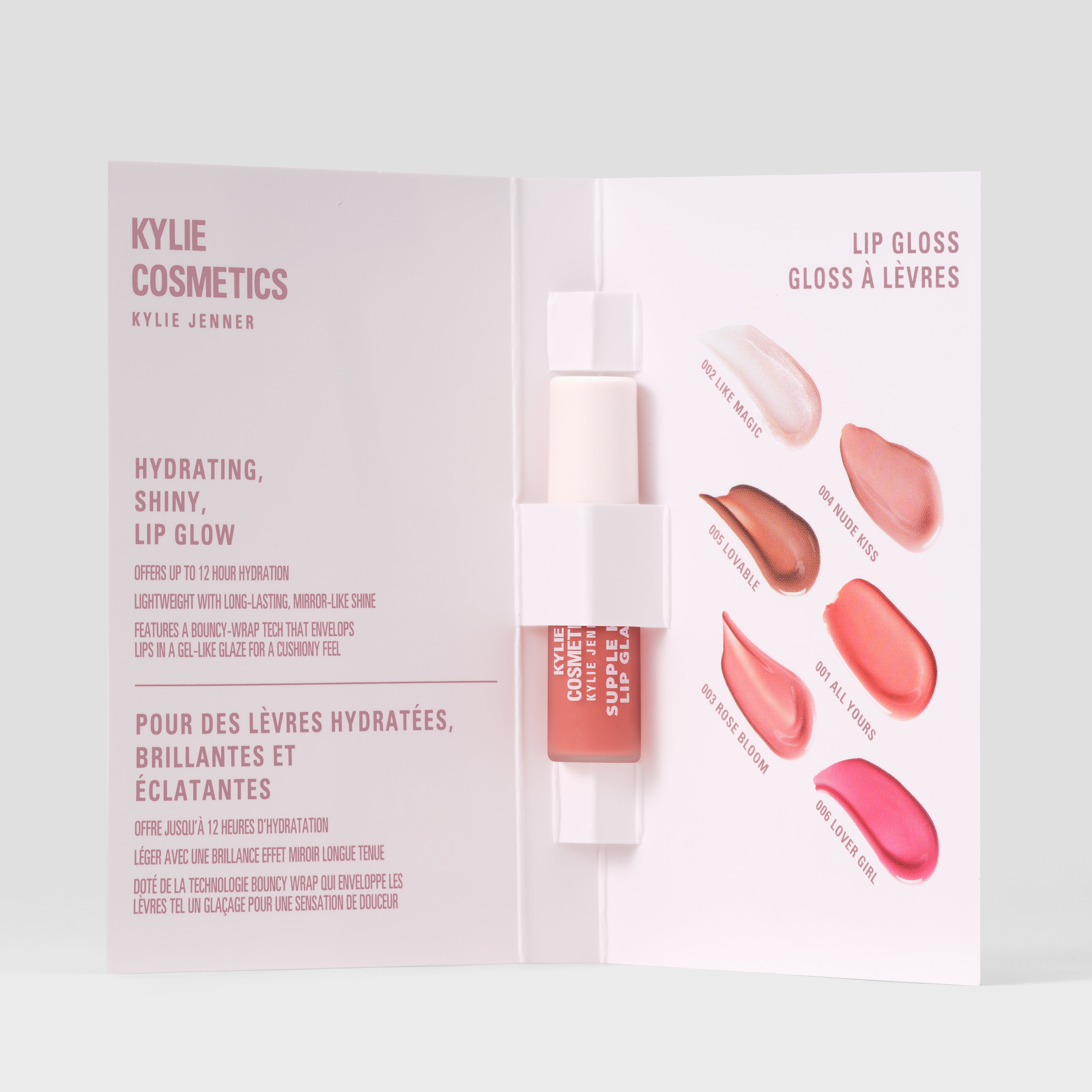 Rose Bloom Supple Kiss Lip Glaze Deluxe Sample