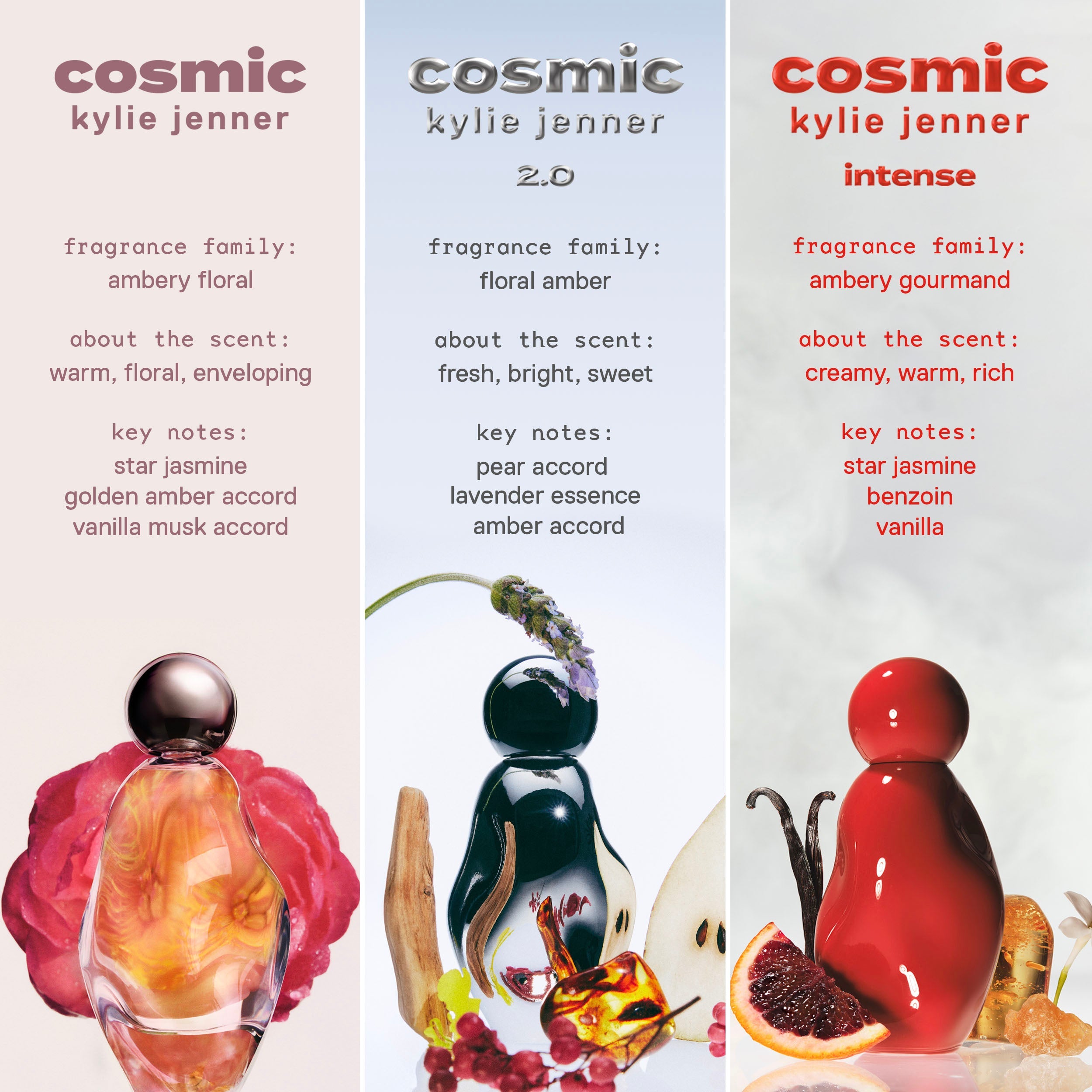Cosmic Kylie Jenner 100ml Trio | Fragrance | Kylie Cosmetics by