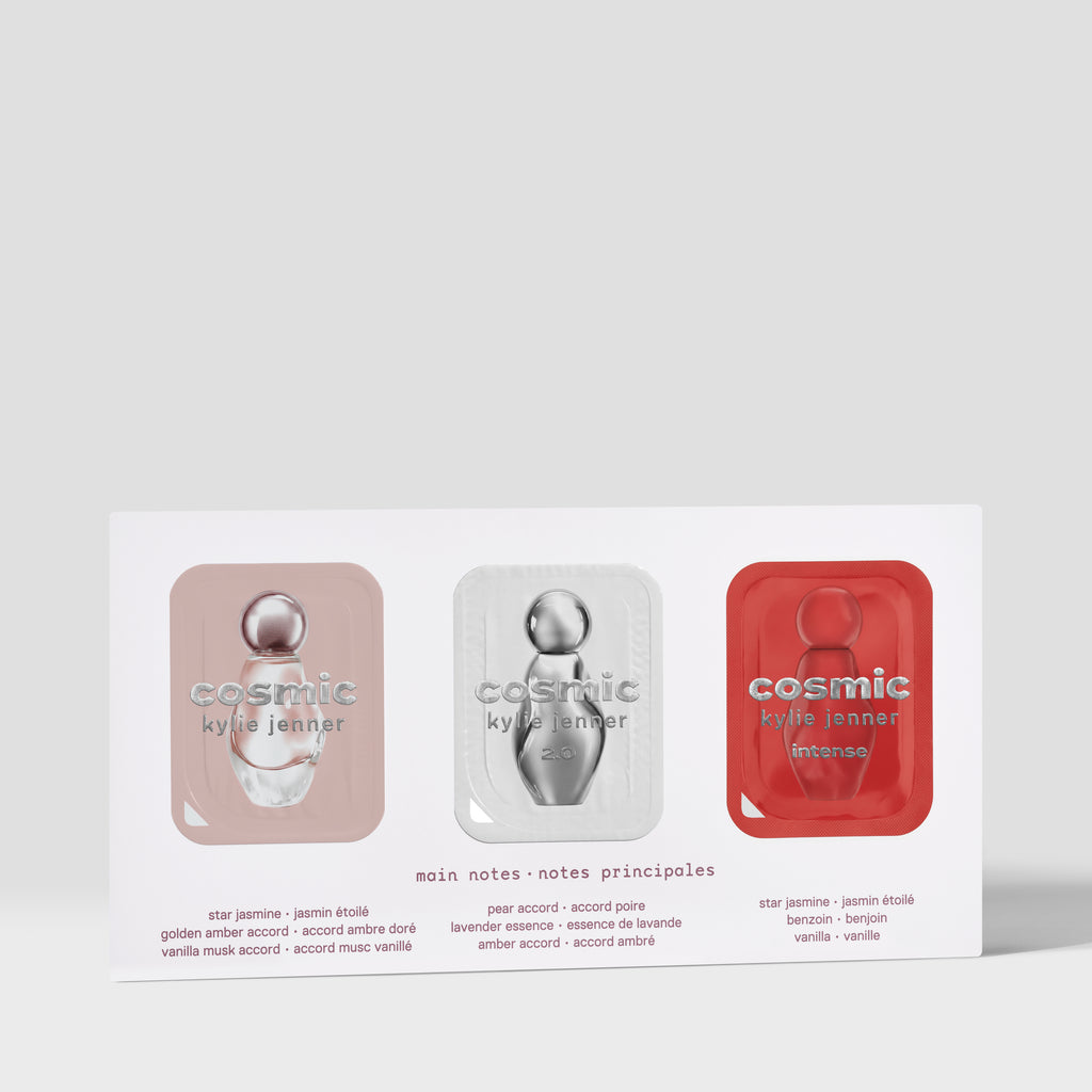 Cosmic Eau de Parfum Trio Sample Scent Seal