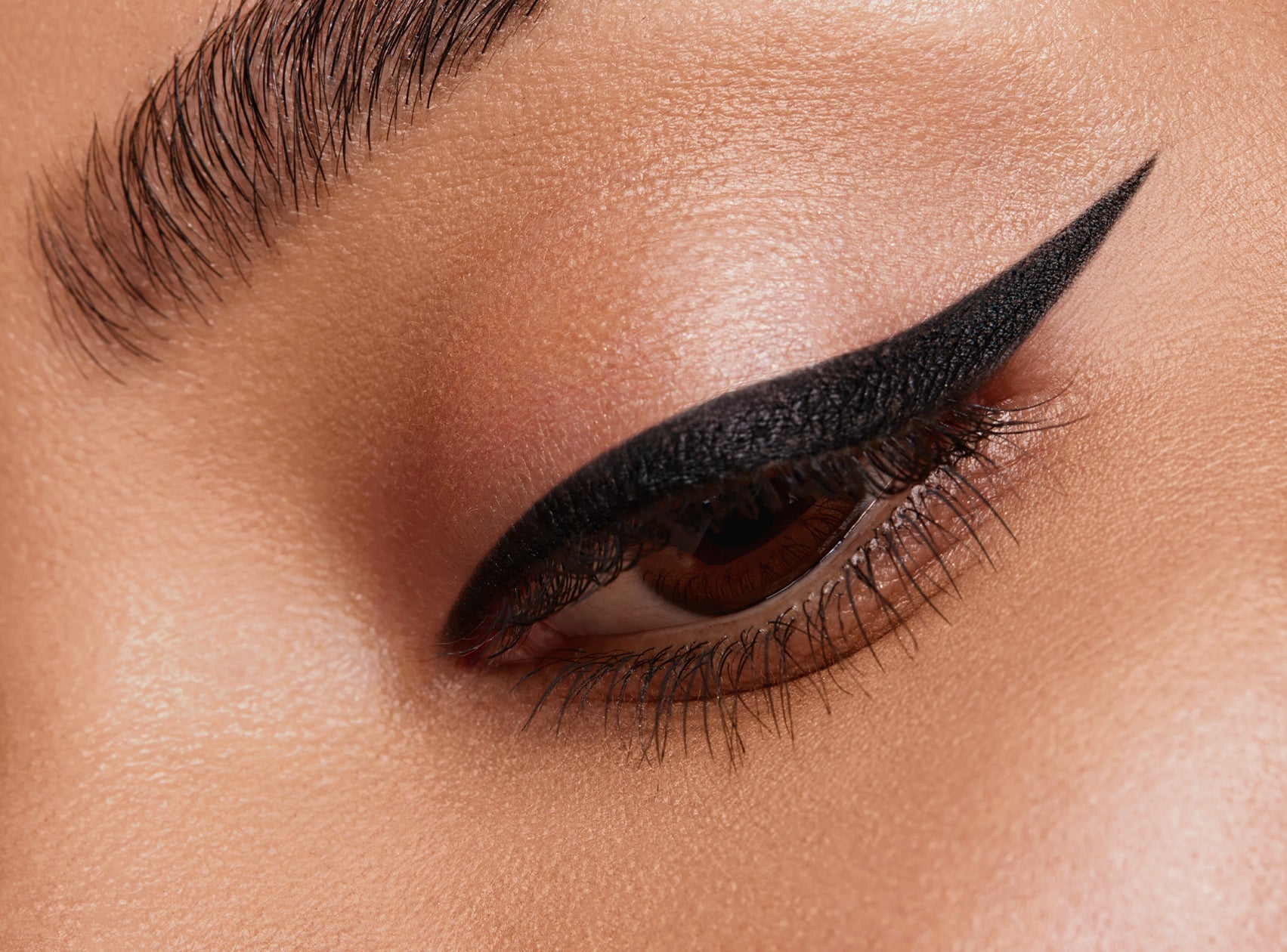 Eyeliner with 2024 liquid eyeliner