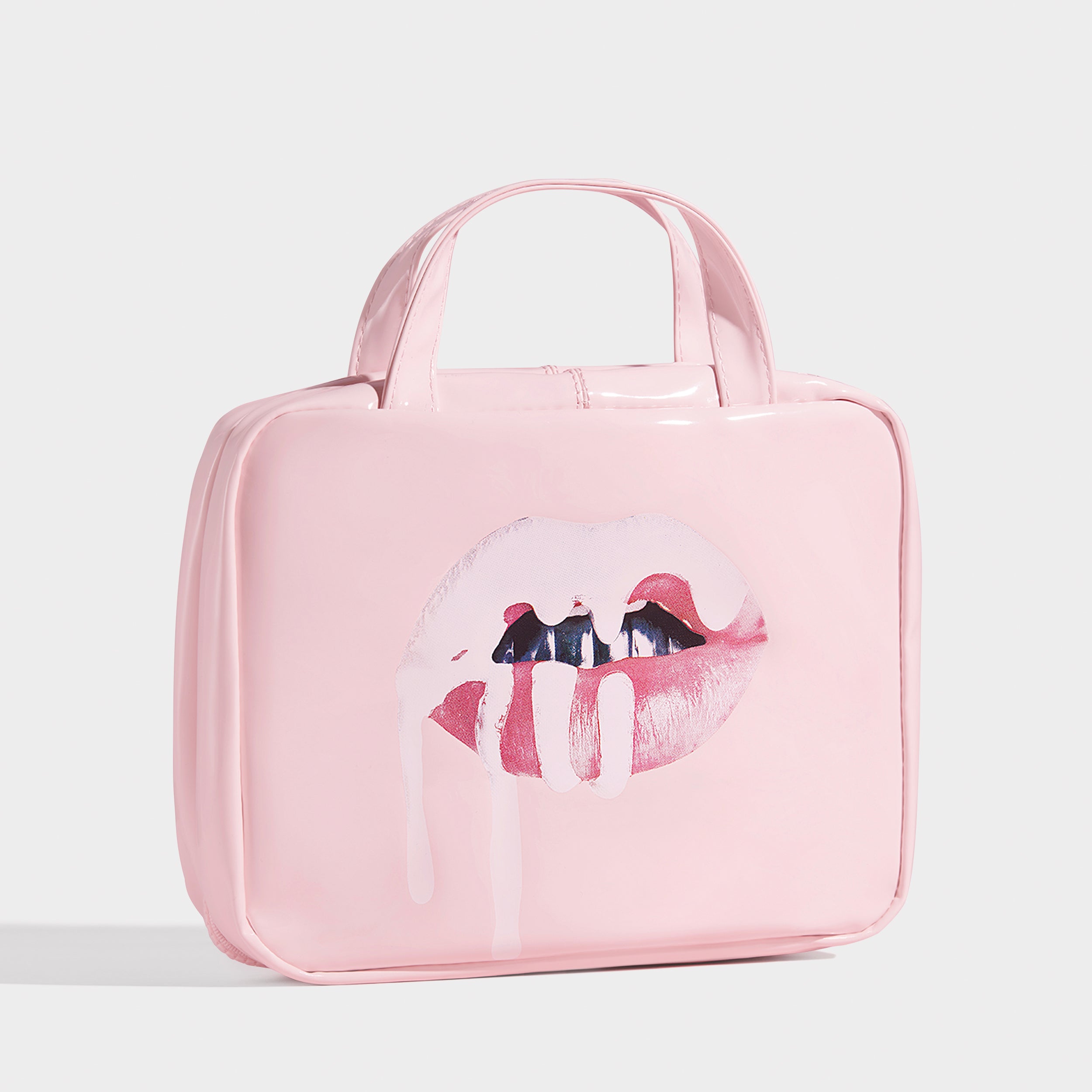 Kylie Lips Pink Travel Case | Kylie Cosmetics by Kylie Jenner
