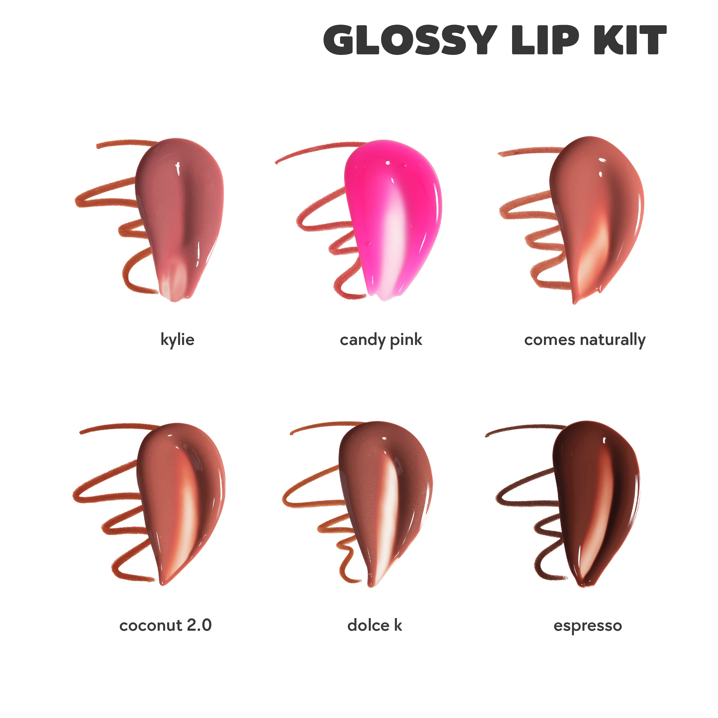 Glossy Lip Kit & Hybrid Blush Duo | Kylie Cosmetics by Kylie Jenner