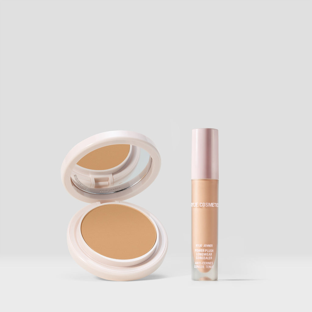 Crystal Blur Natural Blur Powder Foundation & Power Plush Concealer Duo | Kylie ...