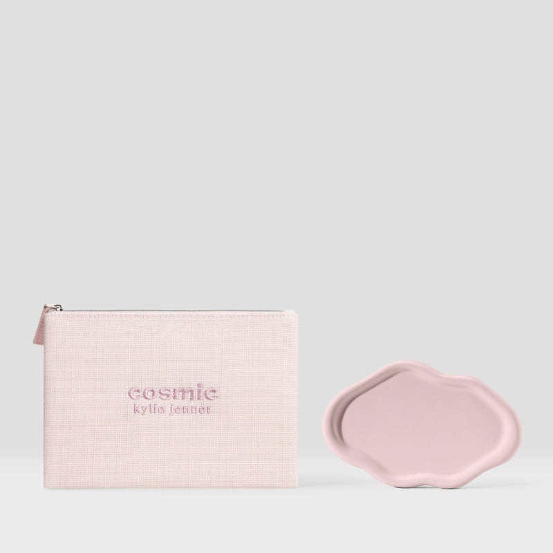 Gift Bundle #2 Cosmic Kylie Jenner Pouch & Pink Tray