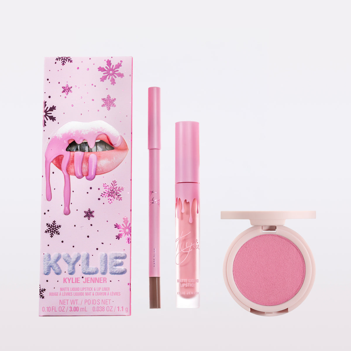 Winter Kissed Matte Lip Kit & Hybrid Blush Duo